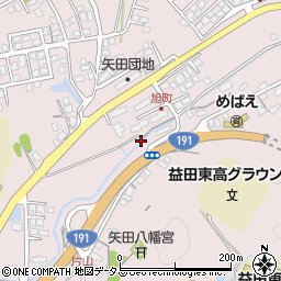 島根県益田市東町32周辺の地図