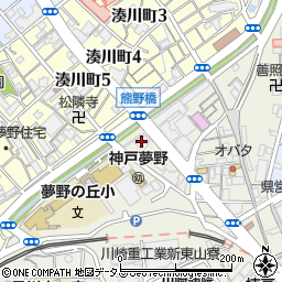 和食さと湊川店周辺の地図