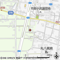 静岡県浜松市中央区篠原町22580周辺の地図