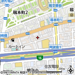 ＰＲＥＭＩＳＴ西本町周辺の地図