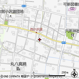 静岡県浜松市中央区小沢渡町1429周辺の地図