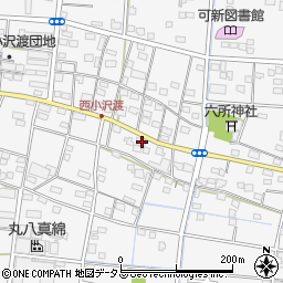 静岡県浜松市中央区小沢渡町1432周辺の地図