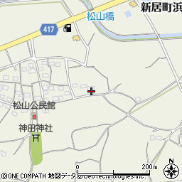 静岡県湖西市新居町浜名3431-1周辺の地図