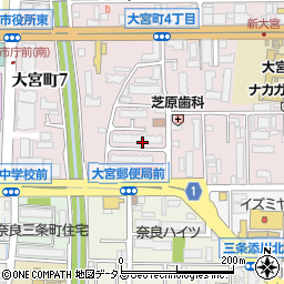 仲田忠正土地家屋調査士事務所周辺の地図