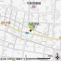 静岡県浜松市中央区小沢渡町1024周辺の地図
