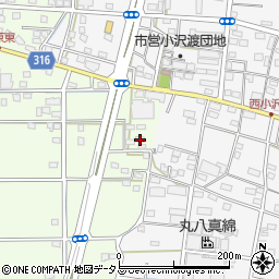 静岡県浜松市中央区篠原町22581周辺の地図