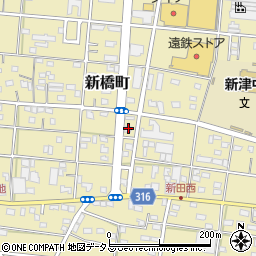 静岡県浜松市中央区新橋町635周辺の地図