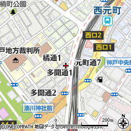 神戸ラーメン第一旭 神戸本店周辺の地図