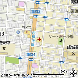 業務スーパー深江橋店周辺の地図