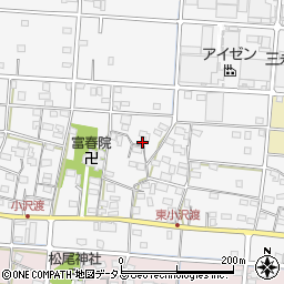 静岡県浜松市中央区小沢渡町460周辺の地図