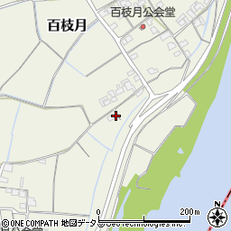 岡山県岡山市東区百枝月395周辺の地図