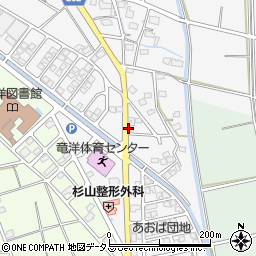 クローバー竜洋店周辺の地図