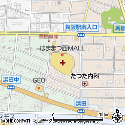 ダイソー浜松舞阪店周辺の地図
