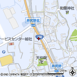岡山県総社市井尻野320周辺の地図