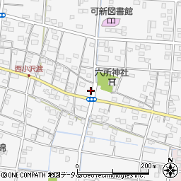 静岡県浜松市中央区小沢渡町1034周辺の地図