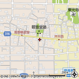 静岡県浜松市中央区馬郡町3608周辺の地図