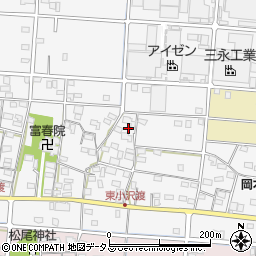 静岡県浜松市中央区小沢渡町443周辺の地図