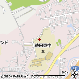 島根県益田市東町14周辺の地図