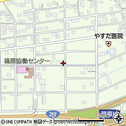 静岡県浜松市中央区篠原町20532周辺の地図