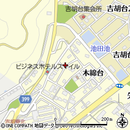 愛知県田原市吉胡町木綿台41周辺の地図