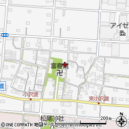 静岡県浜松市中央区小沢渡町481周辺の地図