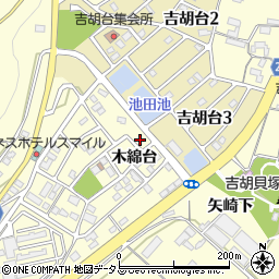 愛知県田原市吉胡町木綿台21周辺の地図