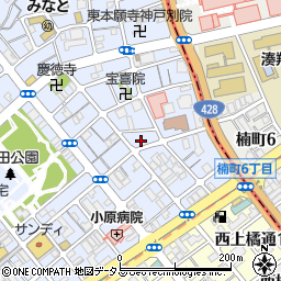 兵庫県神戸市兵庫区荒田町2丁目8周辺の地図