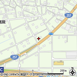 静岡県浜松市中央区篠原町21030周辺の地図