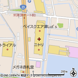 エル・ブレス津ラッツ店周辺の地図