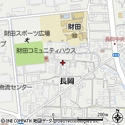 岡山県岡山市中区長岡224周辺の地図