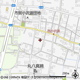 静岡県浜松市中央区小沢渡町1509周辺の地図