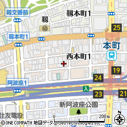 Ｏｆｆｉｃｅｈｉｒａｊｙｕ西本町周辺の地図