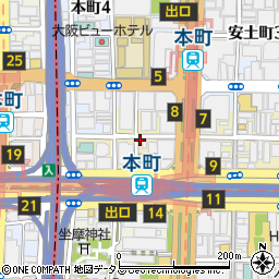 たこ焼き酒場 たこ太 本町店周辺の地図