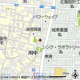 岬紙業株式会社　東大阪工場周辺の地図