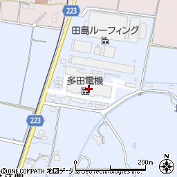 多田電機株式会社　岡山工場周辺の地図