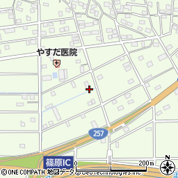 静岡県浜松市中央区篠原町20863周辺の地図