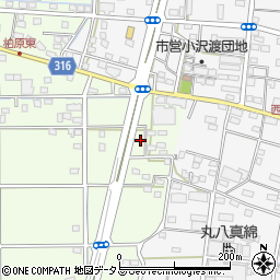 静岡県浜松市中央区篠原町22578周辺の地図