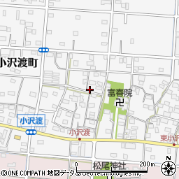 静岡県浜松市中央区小沢渡町505周辺の地図