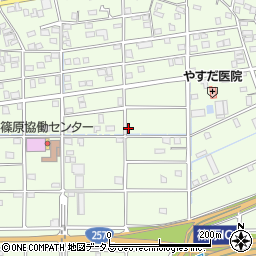 静岡県浜松市中央区篠原町20638周辺の地図
