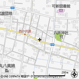 静岡県浜松市中央区小沢渡町1040周辺の地図