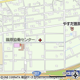 静岡県浜松市中央区篠原町20531周辺の地図