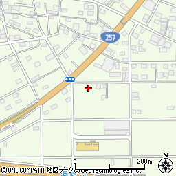 静岡県浜松市中央区篠原町21363周辺の地図