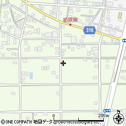 静岡県浜松市中央区篠原町22561周辺の地図