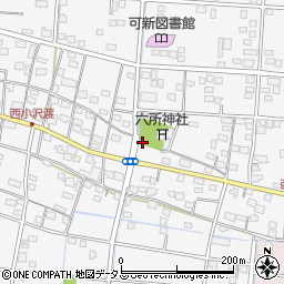 静岡県浜松市中央区小沢渡町1025周辺の地図