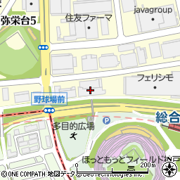 朝日ゴルフ用品株式会社　神戸ロジスティクスセンター周辺の地図