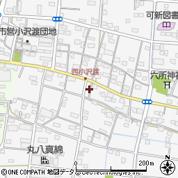 静岡県浜松市中央区小沢渡町1426周辺の地図