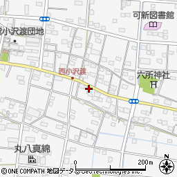 静岡県浜松市中央区小沢渡町1431周辺の地図