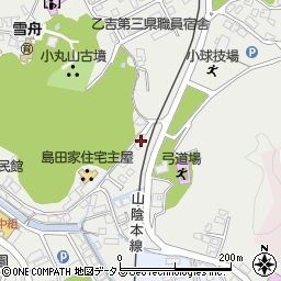 島根県益田市乙吉町499周辺の地図