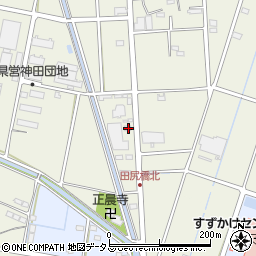 静岡県浜松市中央区神田町1484周辺の地図