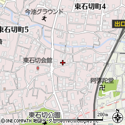 石切参道坂ビル周辺の地図